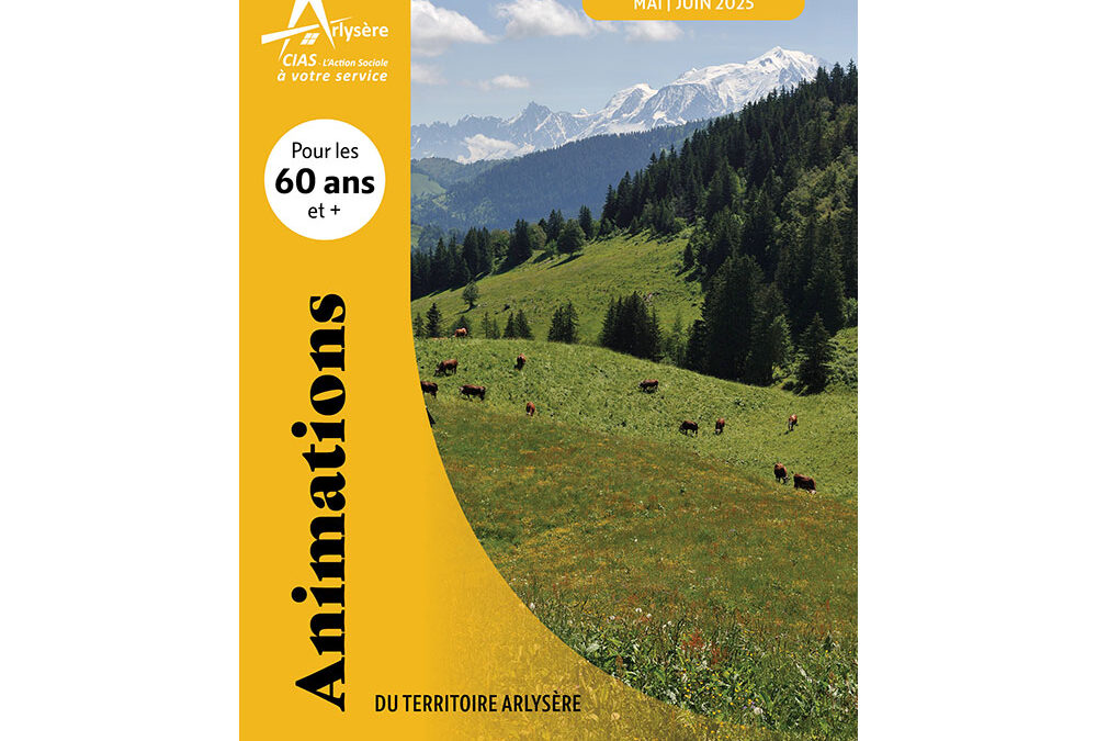ANIMATIONS 60 ANS ET + | MAI – JUIN 2025